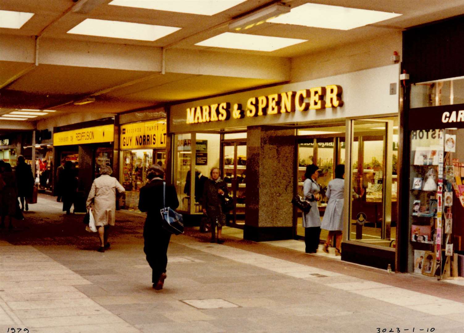 The Tufton Centre branch of Marks & Spencer on its opening day in 1979. Picture: M&S Archive/Steve Salter