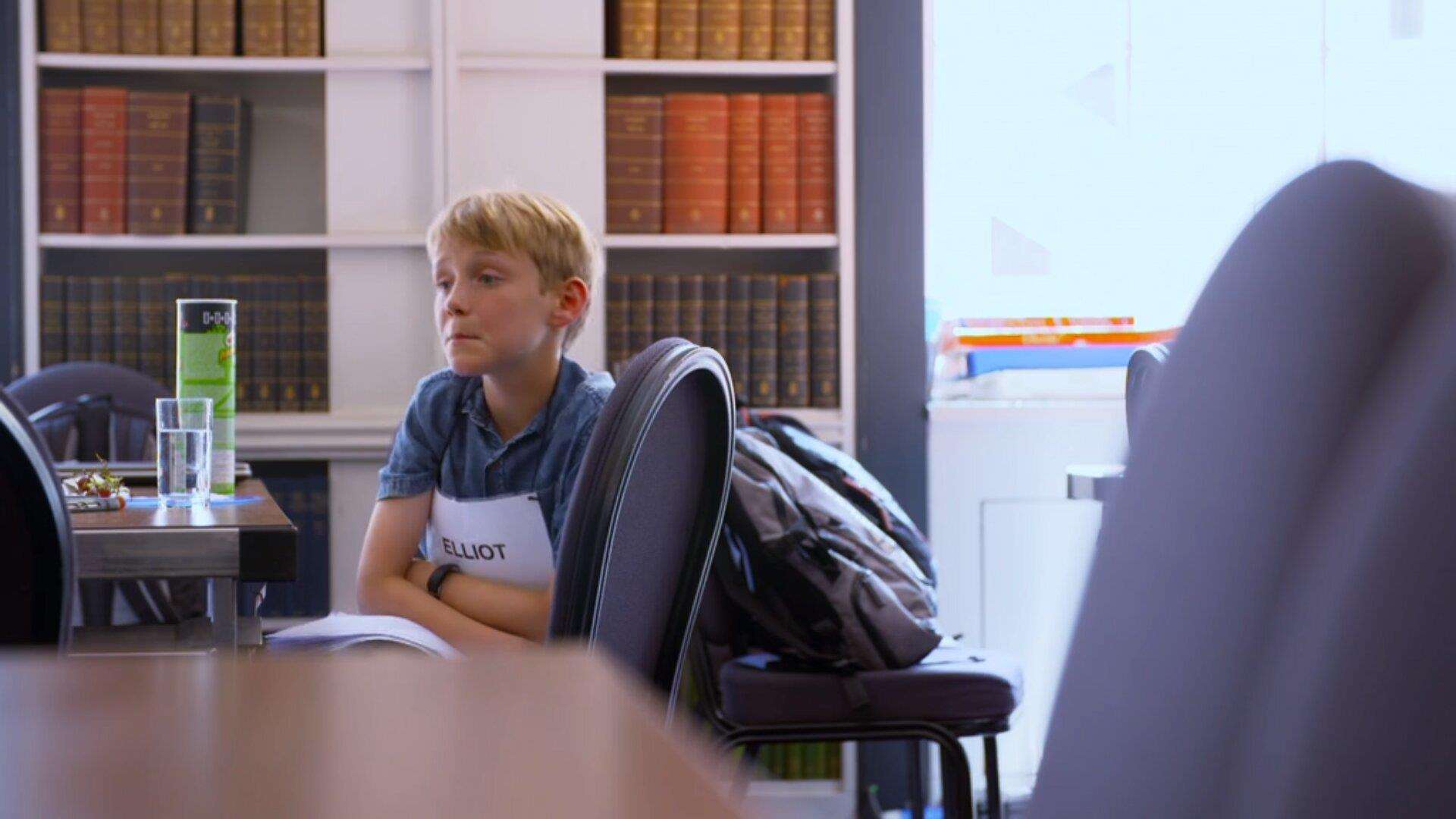 Elliot, from Tunbridge Wells, reached the semi-finals of Channel 4's Child Genius (7545530)