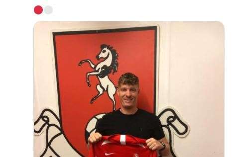 Tunbridge Wells have named Luke Carpenter as their new manager. Picture: Twitter / @Tun Wells FC