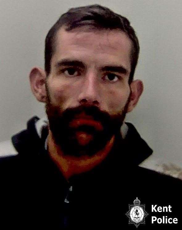 Luke Slater has been jailed. Picture: Kent Police