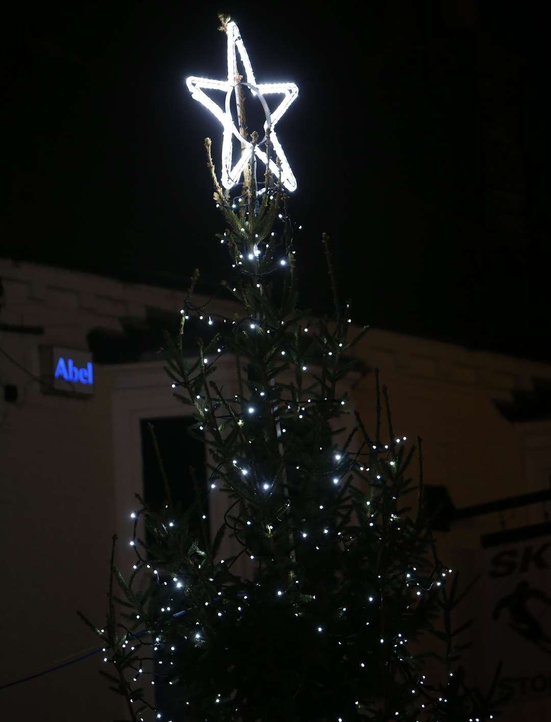 Previous Christmas Lights in West Malling High Street. Picture: Andy Jones