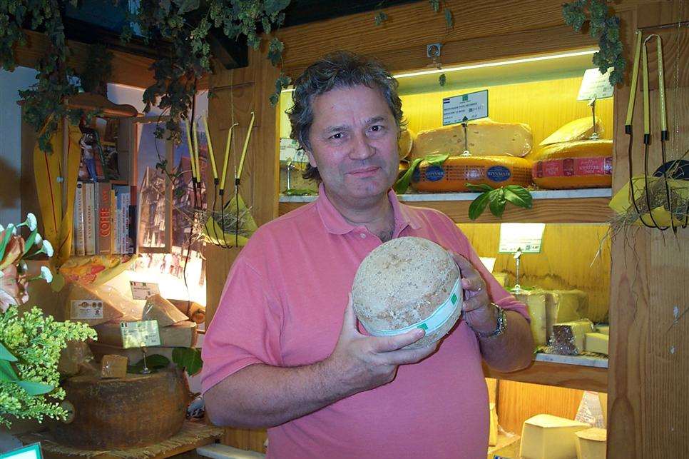 Philippe Oliver, who sells one of the largest ranges of cheeses in France, and has written a guide to choosing French cheese.