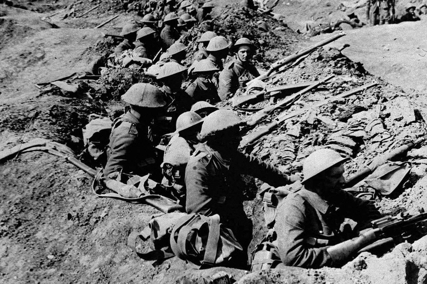 At least 79 soldiers from Greenhithe lost their lives during the First World War. Picture: PA First World War collection