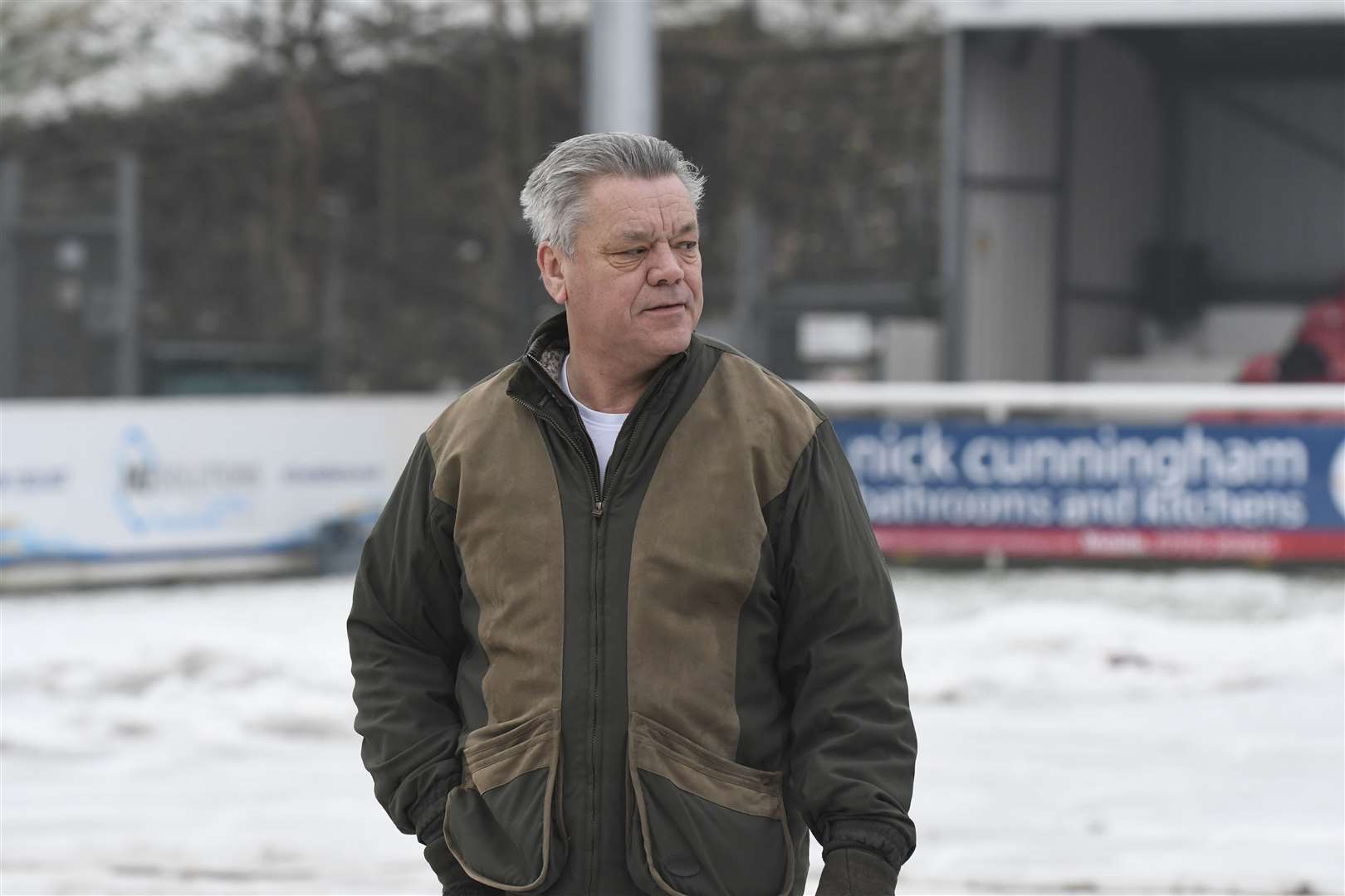 Dover Athletic chairman Jim Parmenter says they may have to 'cease football operations' Picture: Tony Flashman