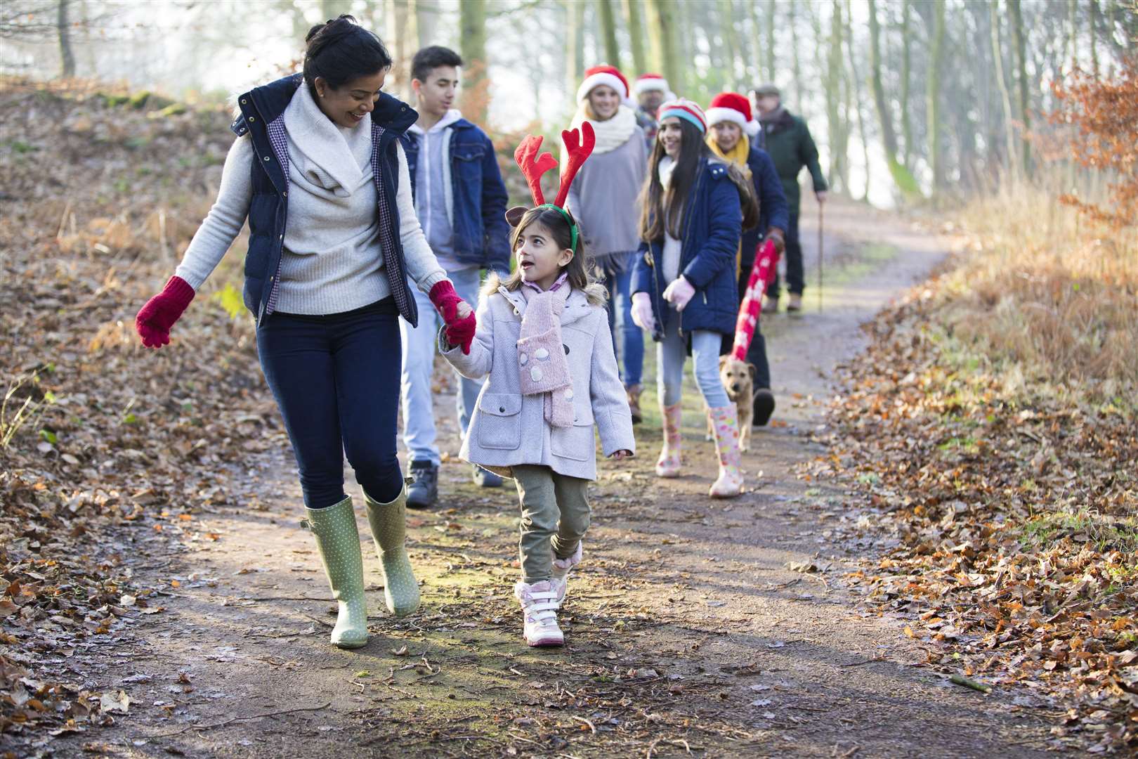 Enjoy a brisk walk through the countryside this Boxing Day. Picture: iStock