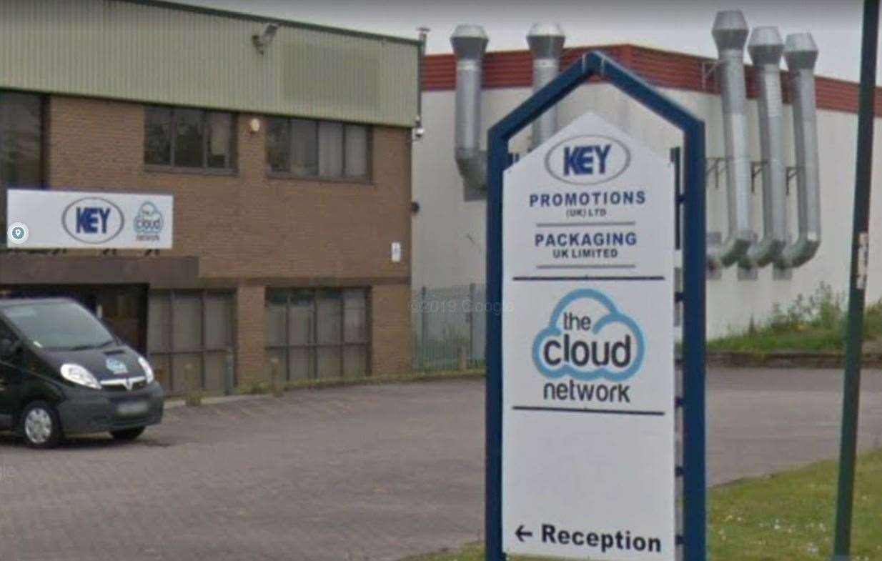 Ms Khimicheva was sacked from Key Promotions (UK) Ltd on the Medway City Estate. Photo: Google (47036356)