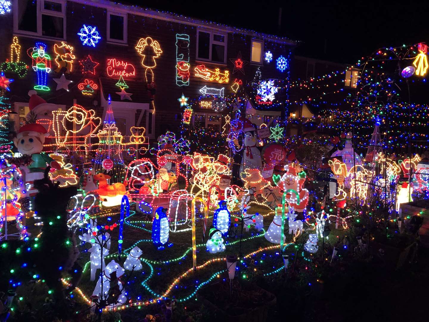 Are these the best Christmas lights in Kent? Picture: My Tunbridge Wells