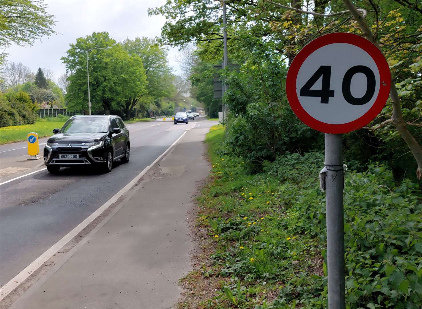 Villagers want the 40mph limit to be reduced to 30mph