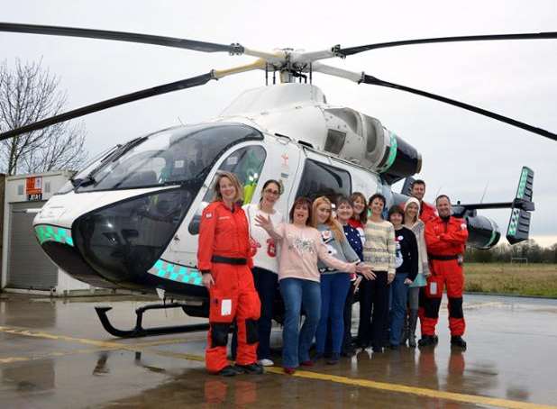 High flyers at Kent Surrey and Sussex Air Ambulance