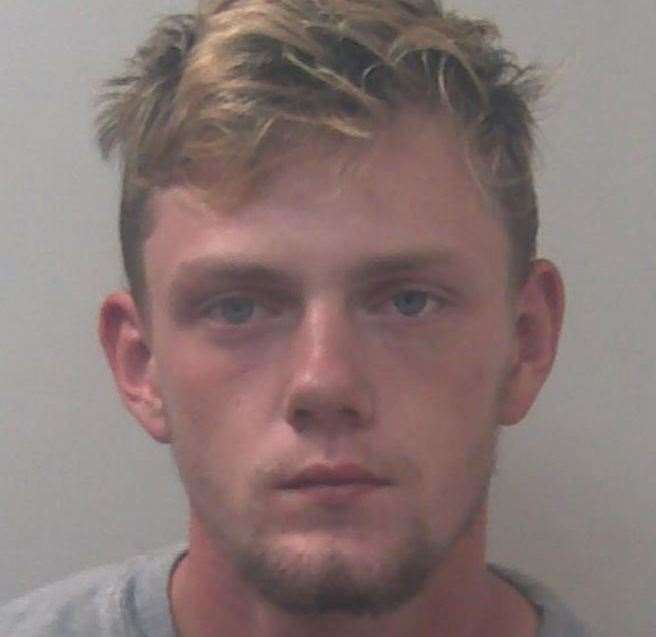 Keiran Penney has been locked up for rape. Picture: Kent Police