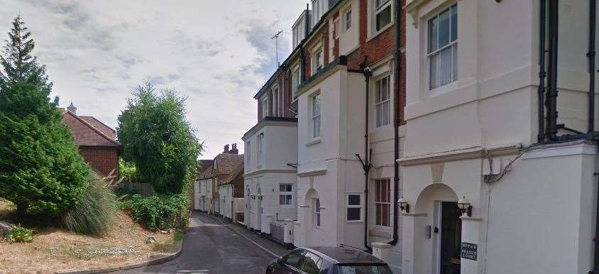 Adrian Ross was found in the garden of a Hillside Street house. Photo: Google Street View