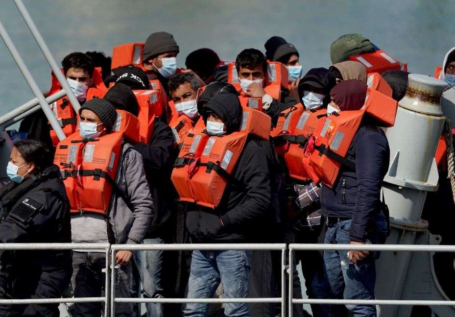 More than 14,000 asylum seekers have made the crossing this year so far. Photo: Gareth Fuller/PA