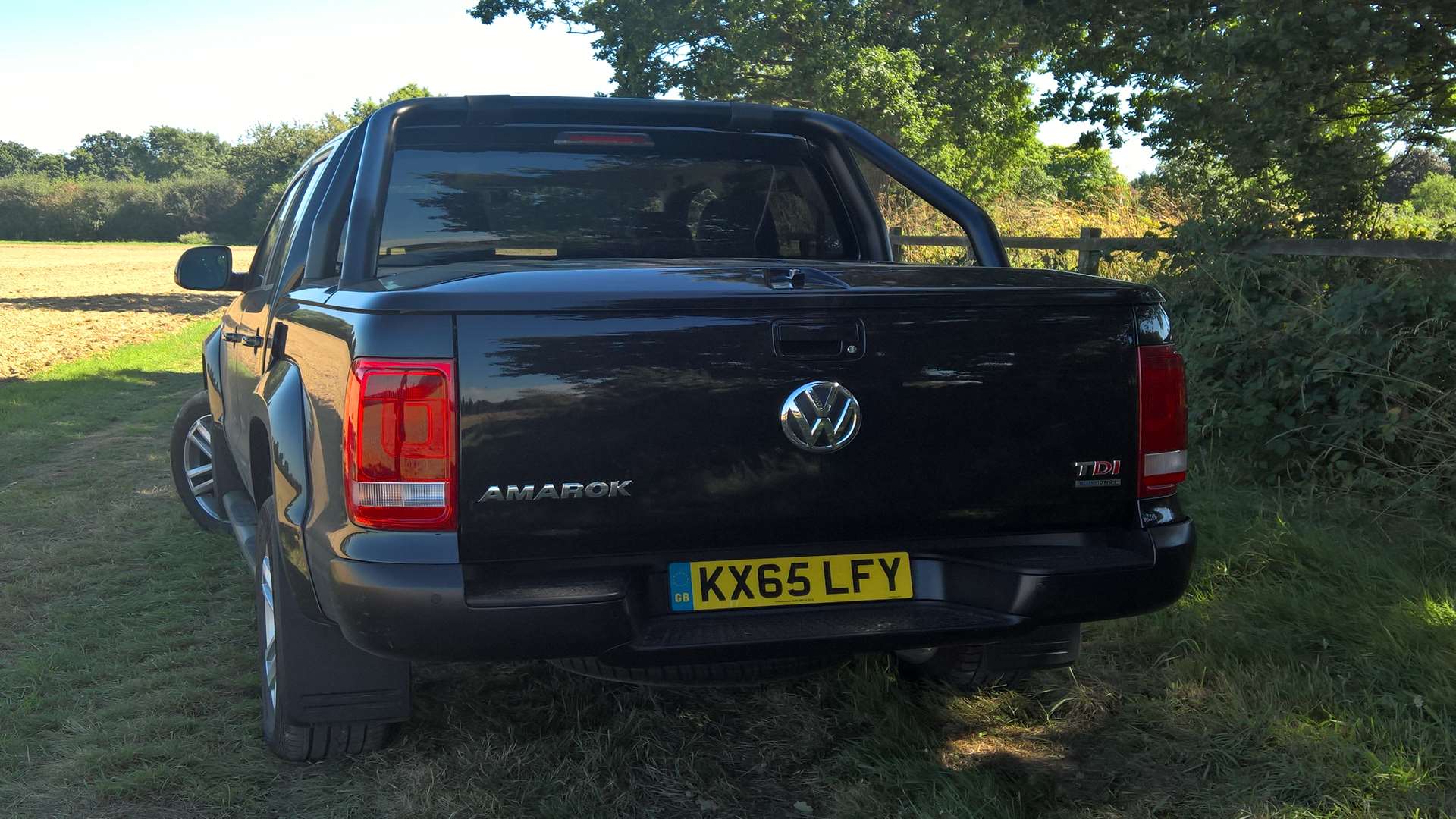 The Amarok is a wide car which creates a large load area