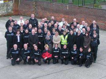 Dover police in 2009
