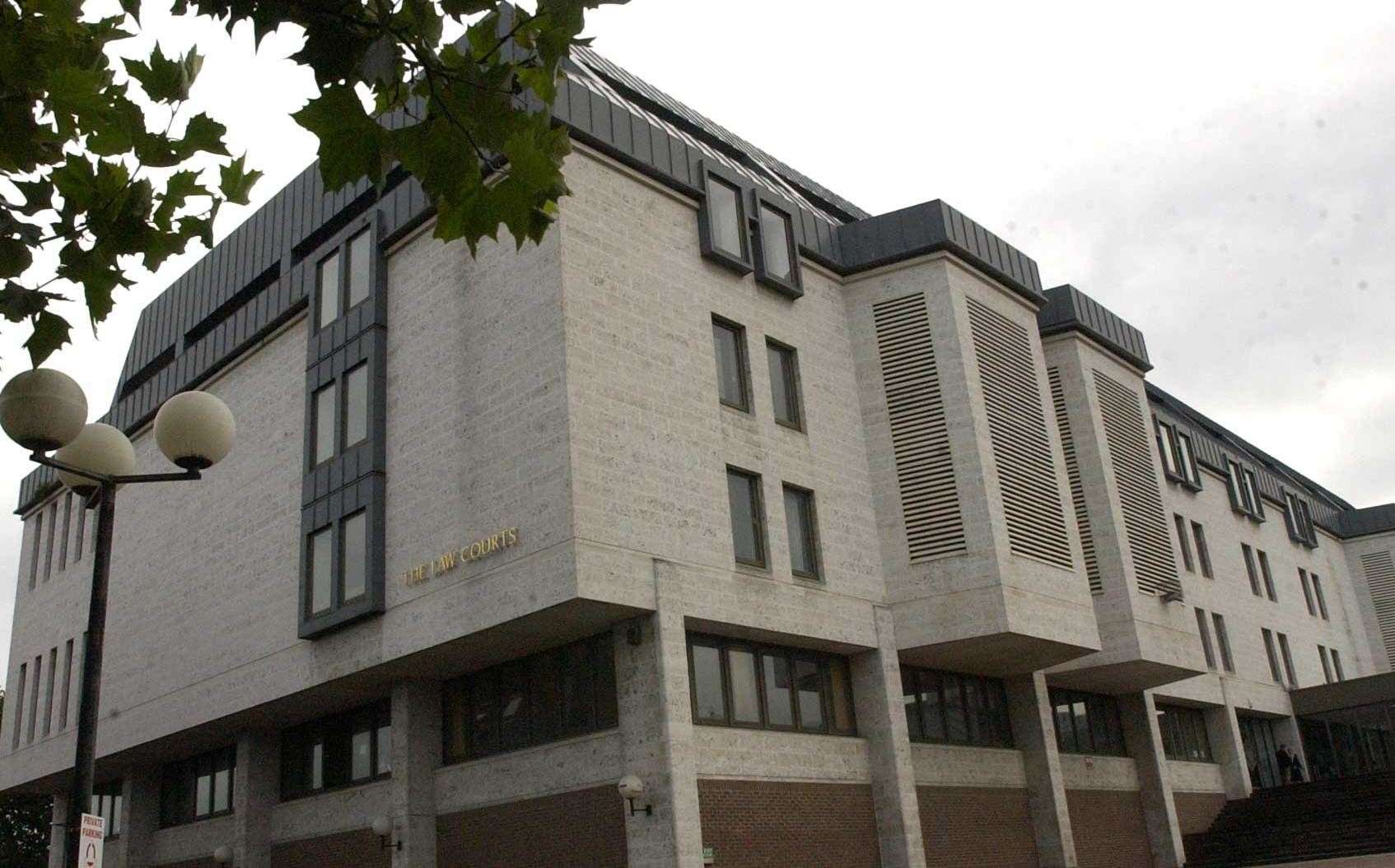 Maidstone Crown Court, where the trial is taking place