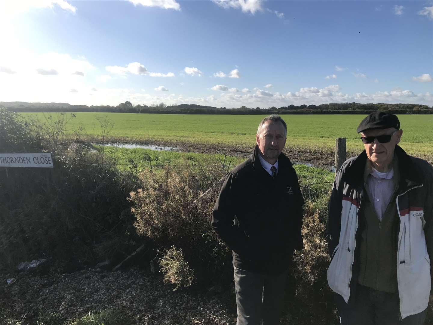 Shane Catterick and John Wade want to see South East Water take action