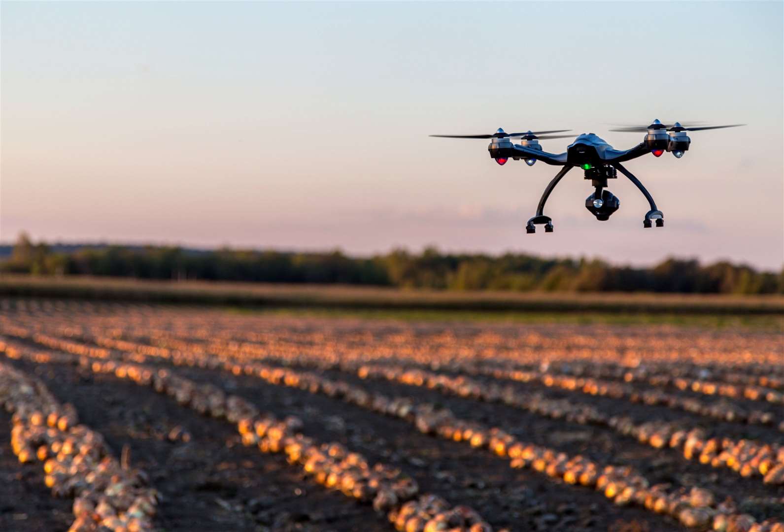 Drones are being used in rural crimes. Stock image
