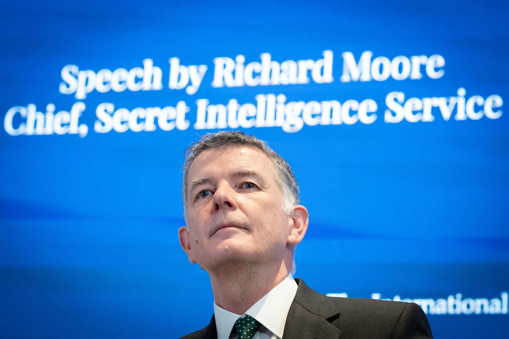 MI6 Chief Richard Moore at a talk in 2021 (Stefan Rousseau/PA)
