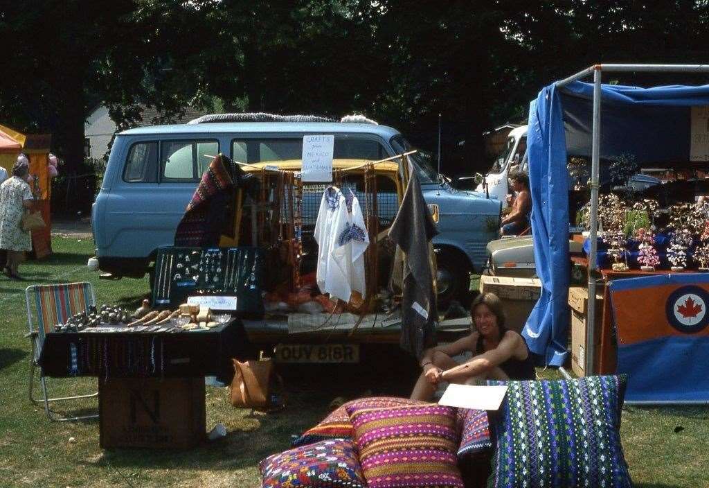 Siesta began as a stall in the 1980s. Chris Harper is pictured.