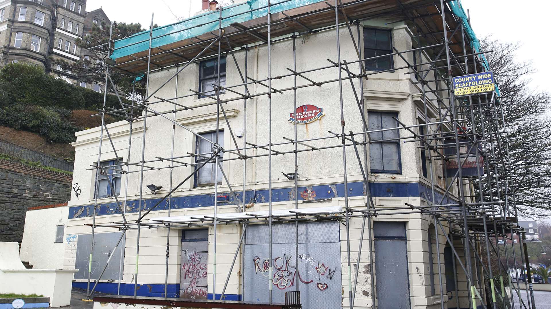 The former Shepherd Neame pub could be knocked down. Picture: Andy Jones