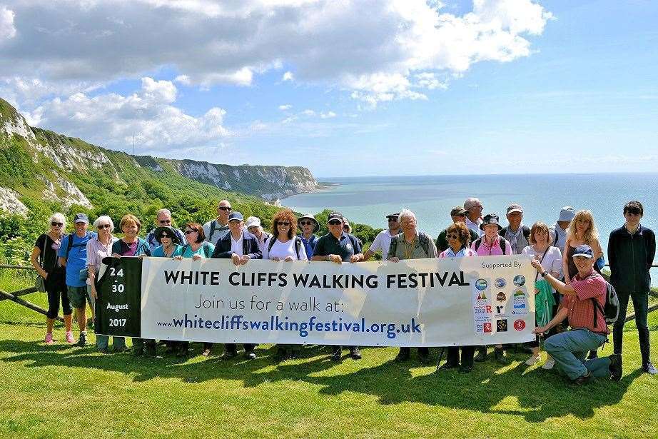 Graham Smith was one of the founders and organisers of the White Cliffs Walking Festival. Picture: Mike Prebble