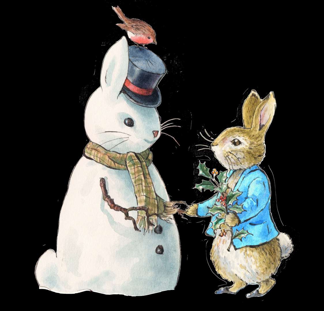 Peter Rabbit features in the National Trust's Christmas trail and activity Picture: F Warne & Co Ltd