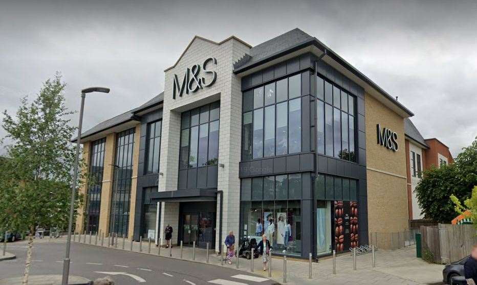 Michael O'Regan and Sarah Baker admitted stealing from the M&S store in Sevenoaks. Picture: Google