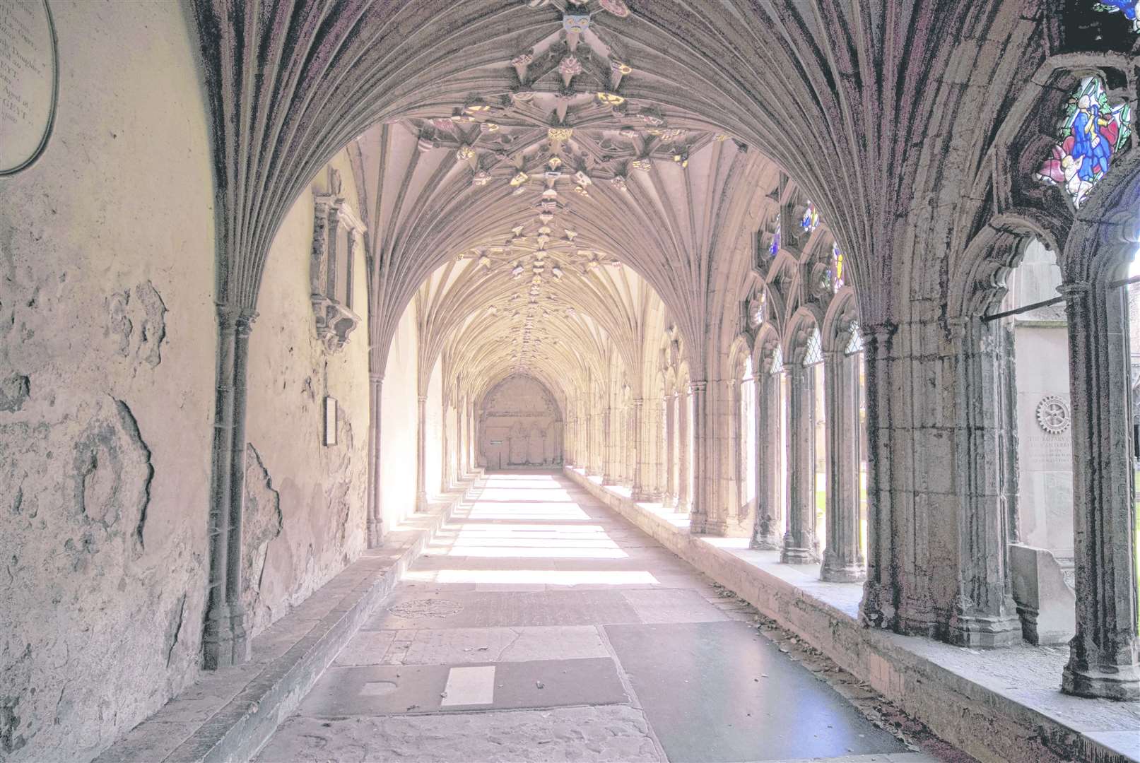 Canterbury Cathedral's cloisters are internationally recognised
