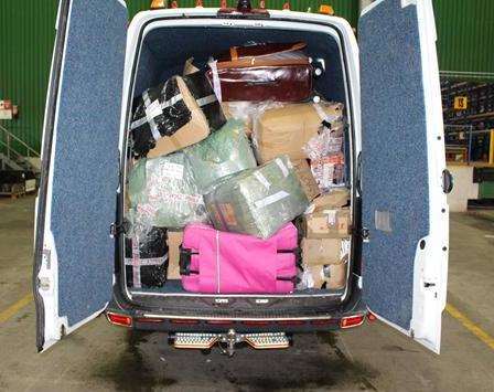 The van used for people were hidden in to get to Folkestone (7065323)