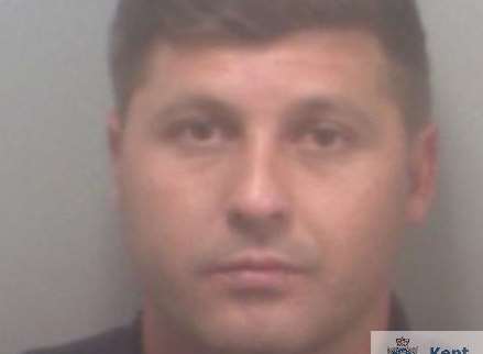 Tudor Popescu has been jailed after the assault. Picture: Kent Police