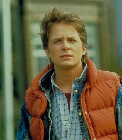 Michael J Fox in Back to the Future Picture: Moviestore Collection Ltd.