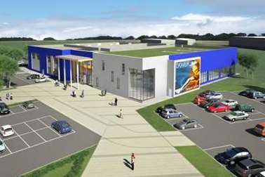 Artist's impression of the planned new Dover Leisure Centre at Whitfield. Picture: Dover District Council