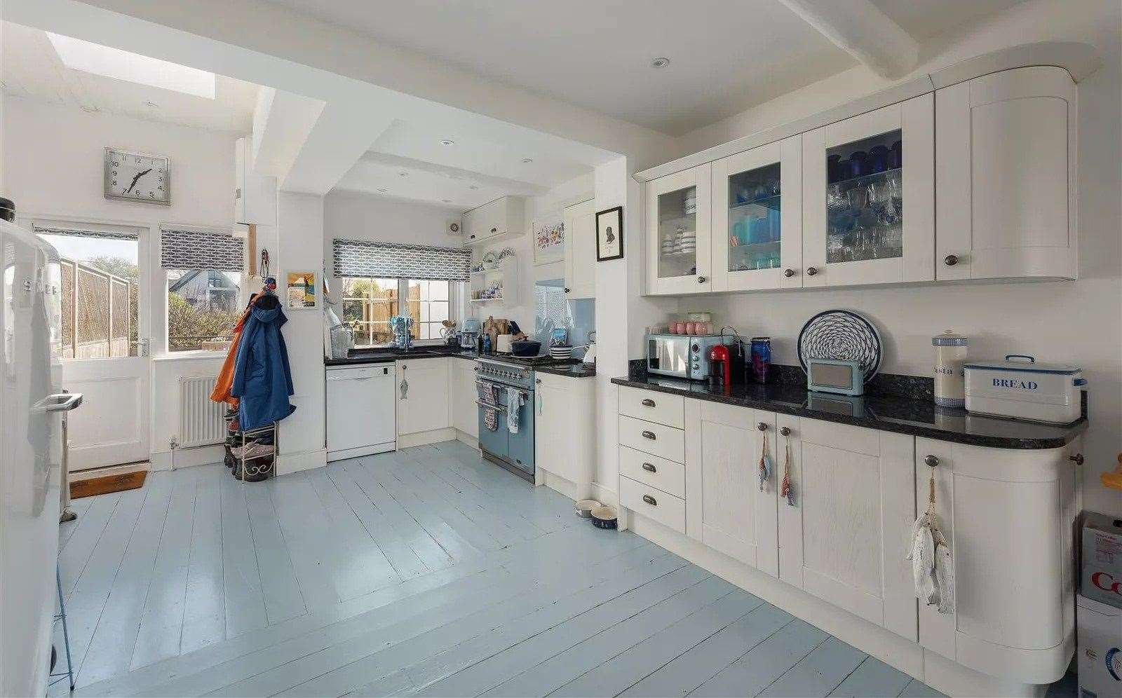 The kitchen was part of the property’s 2019 refurbishment. Picture: Christopher Hodgson