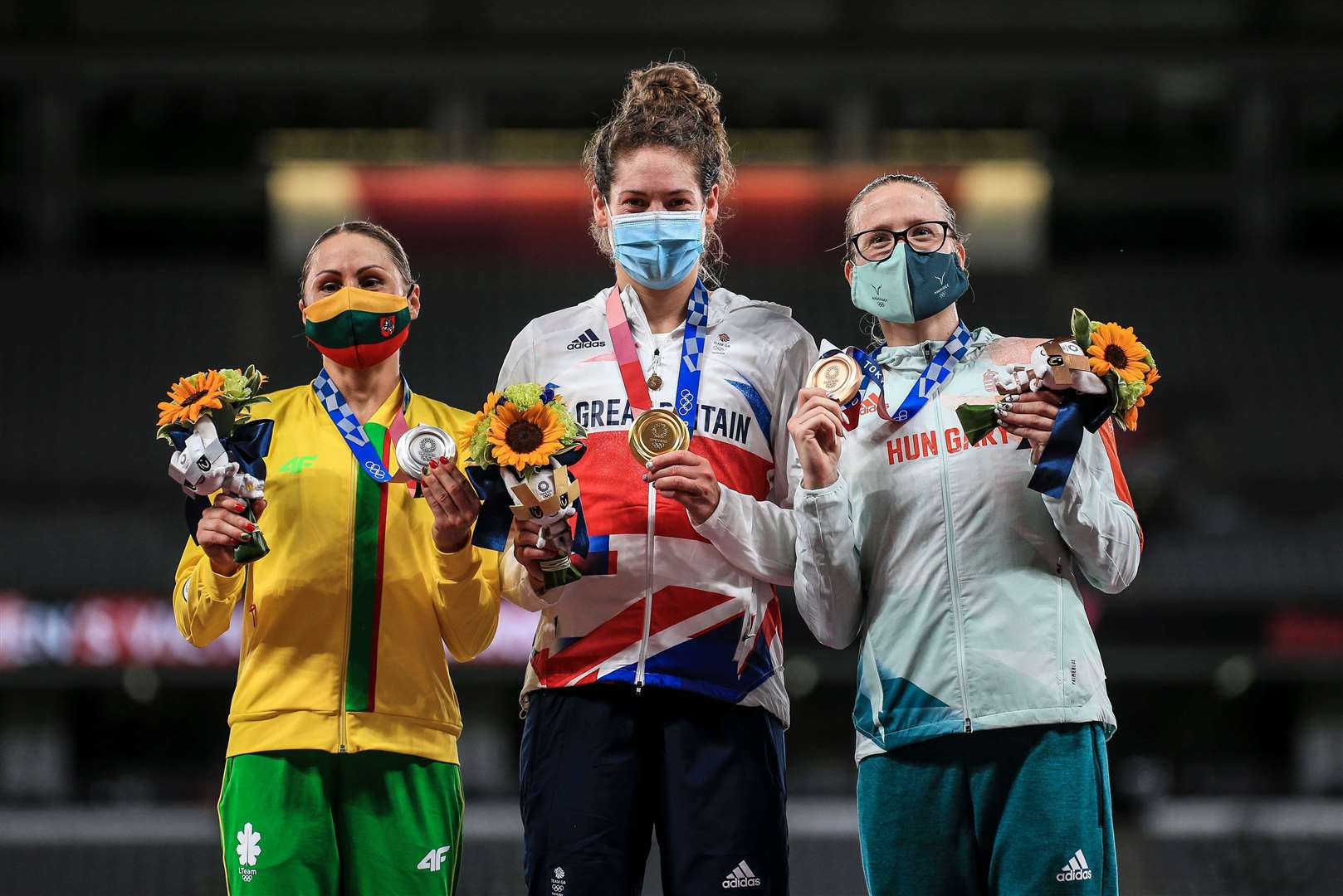 Kate French from Meopham won gold for Team GB at Tokyo Olympics in modern pentathlon. Picture: UPIM Media