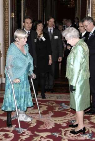 MP Ann meets the Queen