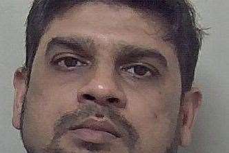 Salman Siddiqi was jailed for 28 months in June last year. Pic: Kent Police