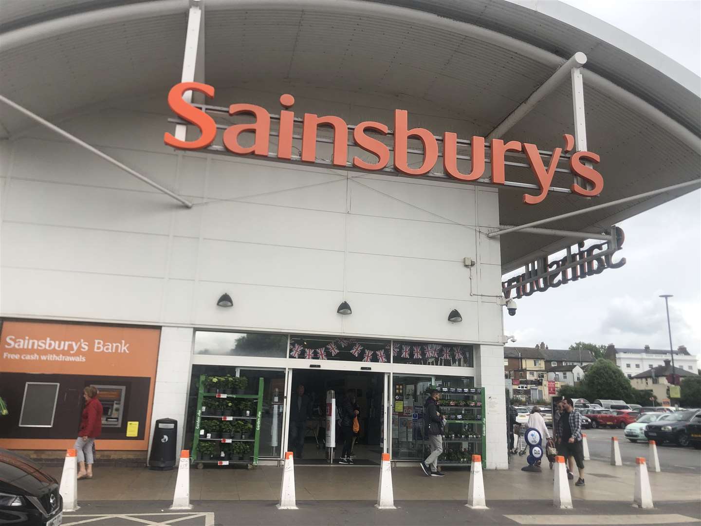 Sainsbury's in Maidstone has replaced almost all of its manned tills with self-checkout machines