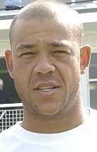 ANDREW SYMONDS: Offered the only resistance with 33.