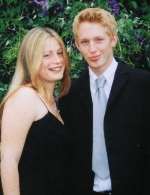 Tania Shiel, who is recovering in a Brisbane hospital, with her boyfriend Will Wellard