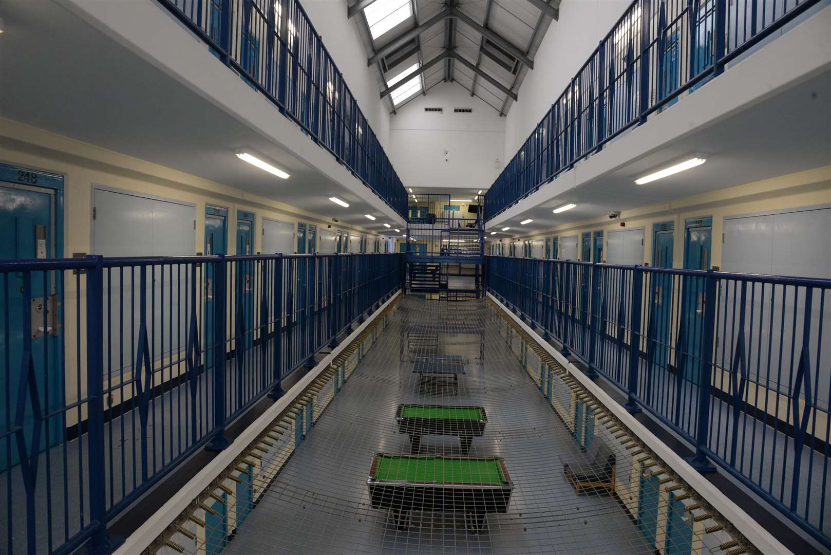 One of the wings at HMP Swaleside
