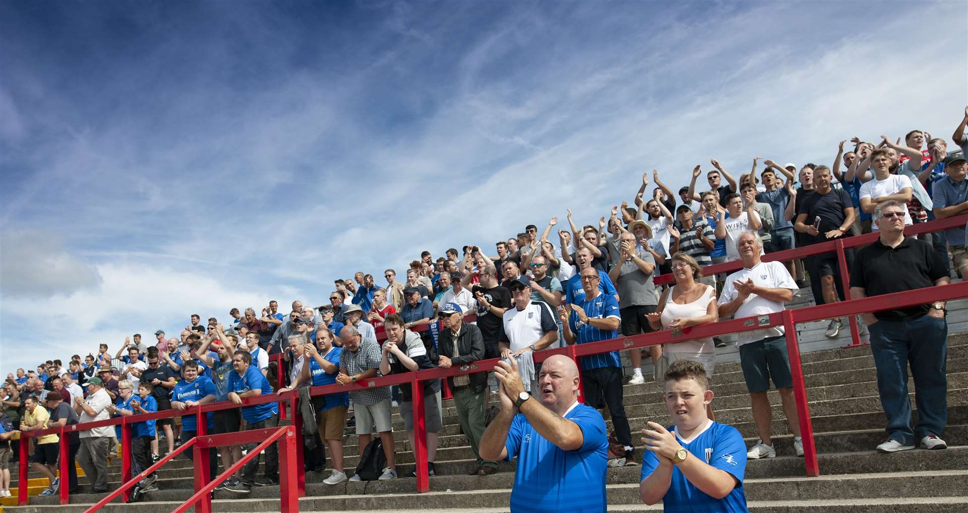 Last season started at Accrington for the Gills Picture: Ady Kerry