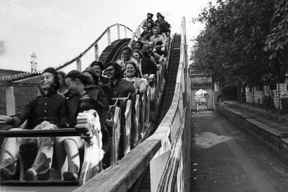 The Scenic Railway in the 1970s. Picture: John Hutchinson Collection courtesy of the Dreamland Trust.