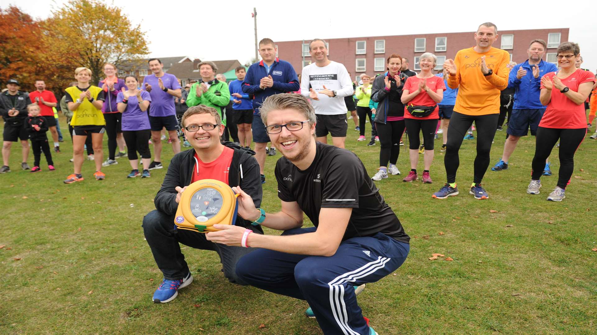 Chris Gedge's donation has helped Medway parkrun
