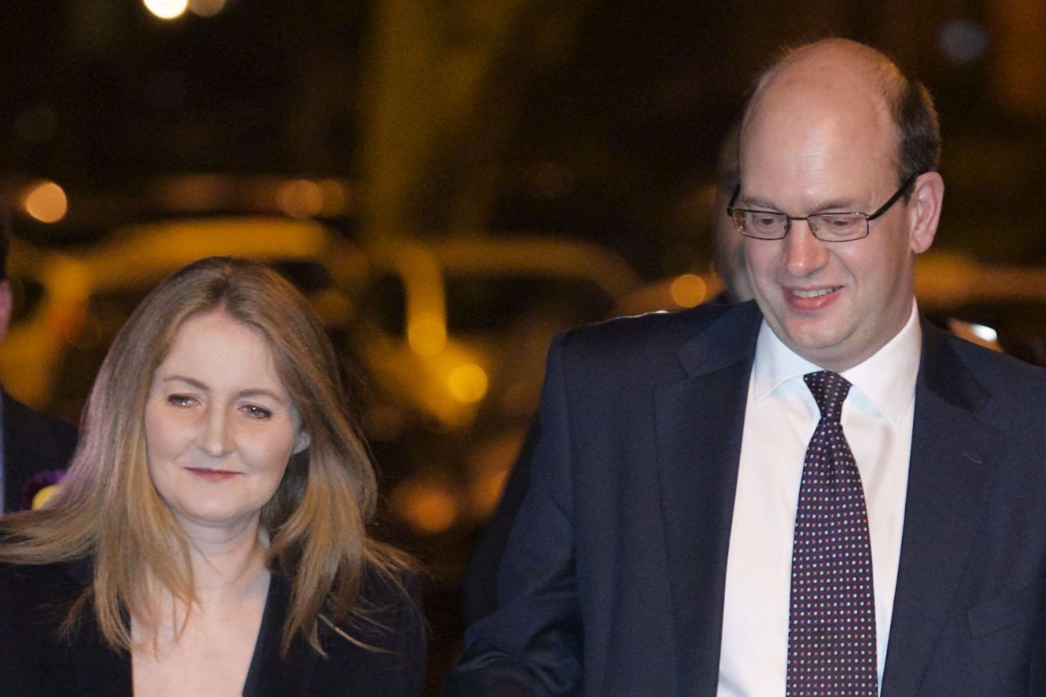 Catriona Brown with husband Mark Reckless