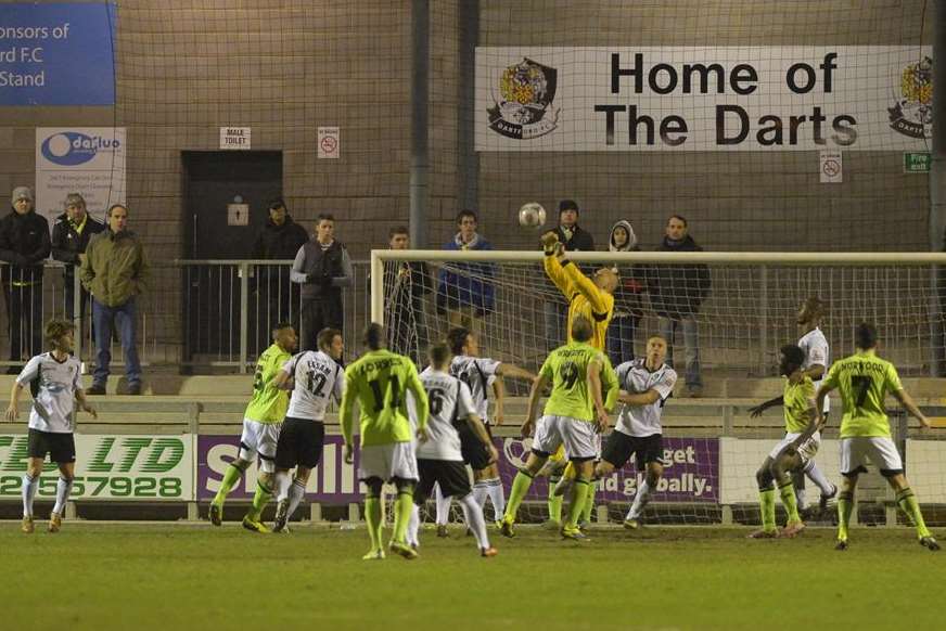 Only 511 supporters watched Dartford v Forest Green in the FA Trophy