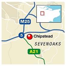 A serious crash involving a lorry and a van closed the A21 for several hours. Graphic: Ashley Austen
