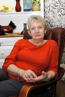 Moira Barnett, who was burgled in Cliftonville.