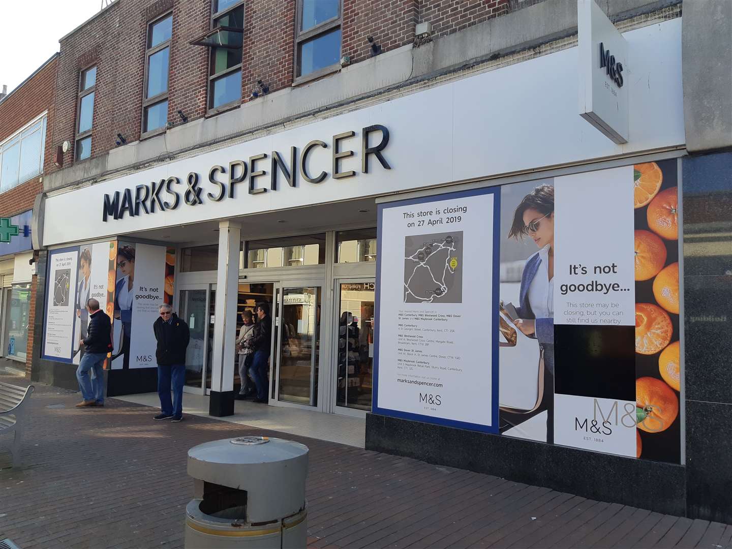 M&S will close in April (8136957)