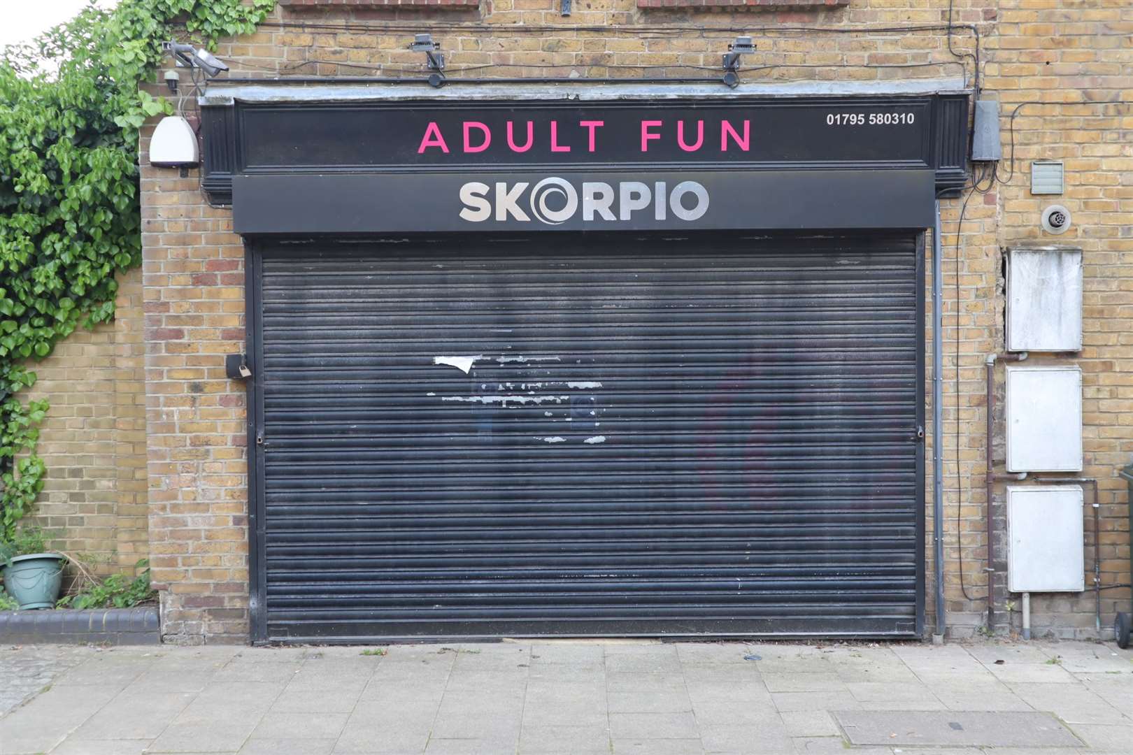 Skorpio adult sex shop at Blue Town, Sheppey. Picture: John Nurden