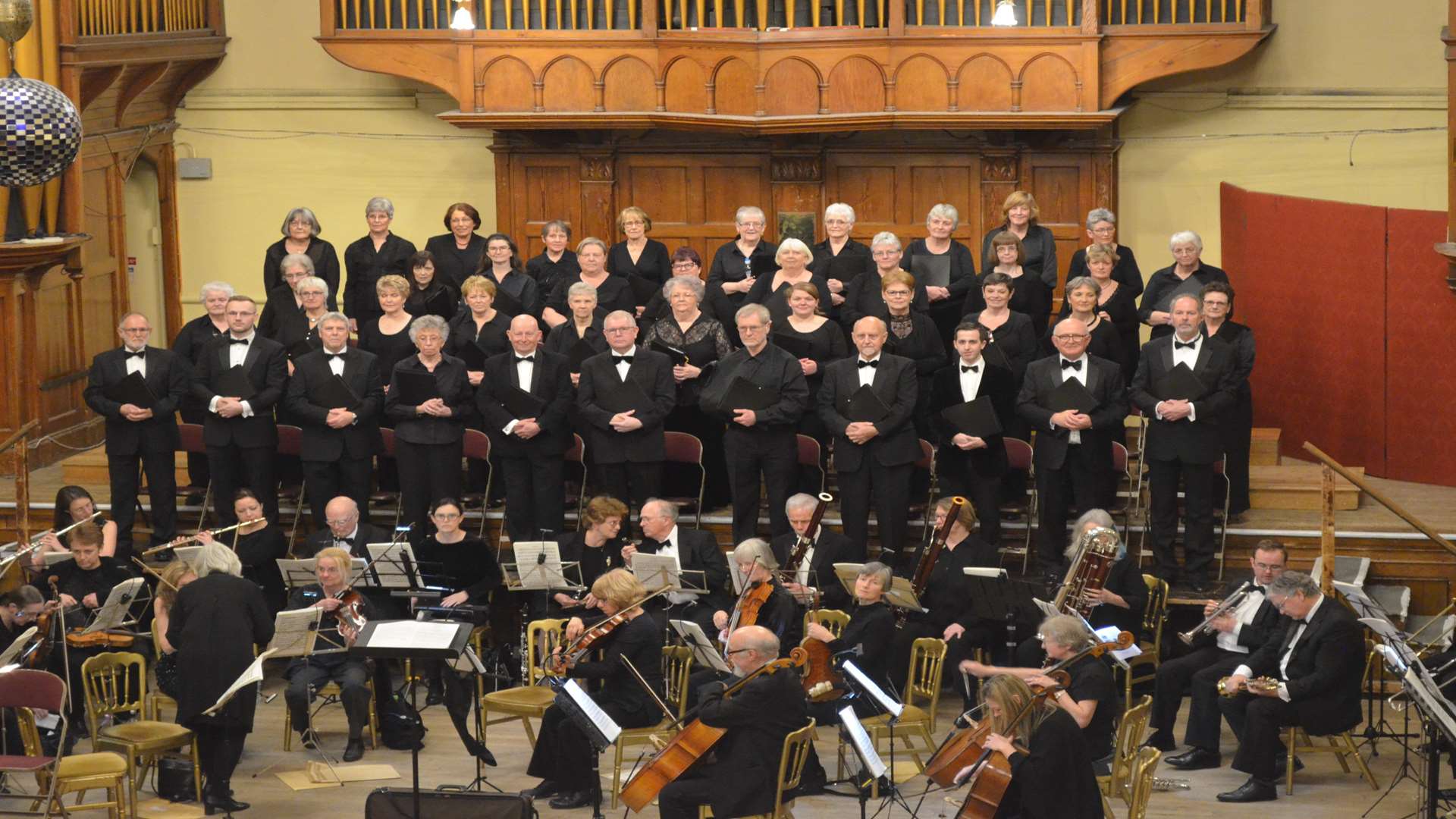 A Dover Choral Society show where tribute was paid to John Yarrow. Picture courtesy of Graham Tutthill